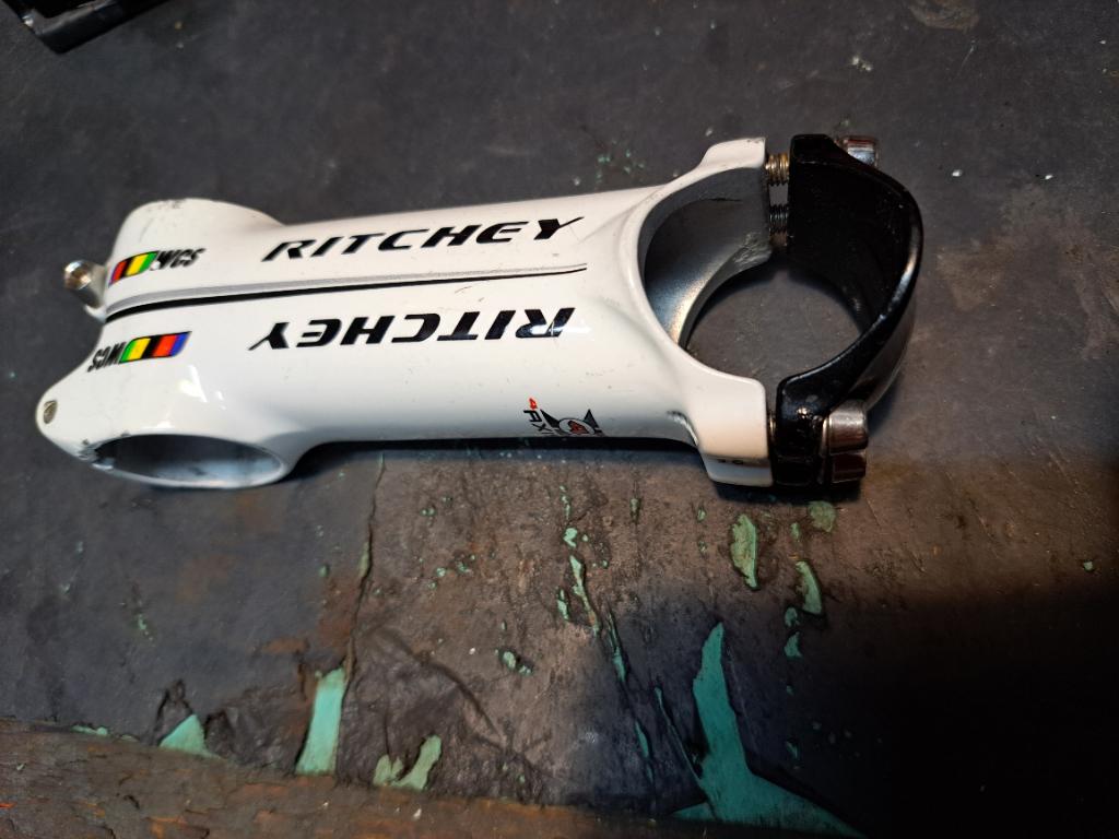 Stuurpen Ritchey wit, Fietsen en Brommers, Fietsonderdelen, Overige merken, Gebruikt, Stuur, Ophalen of Verzenden