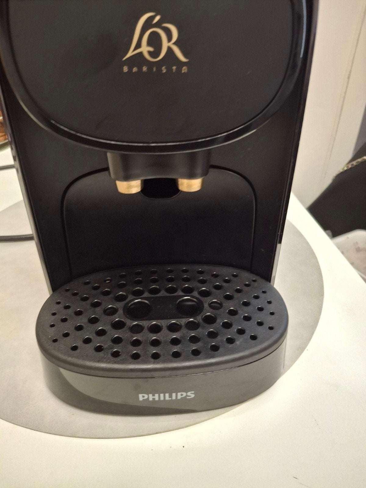 Philips L'OR Barista Koffiemachine - Zwart, Koffiepads en cups, Koffiemachine, Ophalen of Verzenden, Zo goed als nieuw