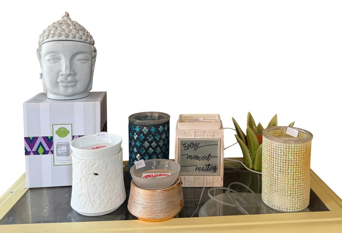 Partij nieuwe Scentsy warmers, Ophalen of Verzenden, Nieuw, Steen/keramiek