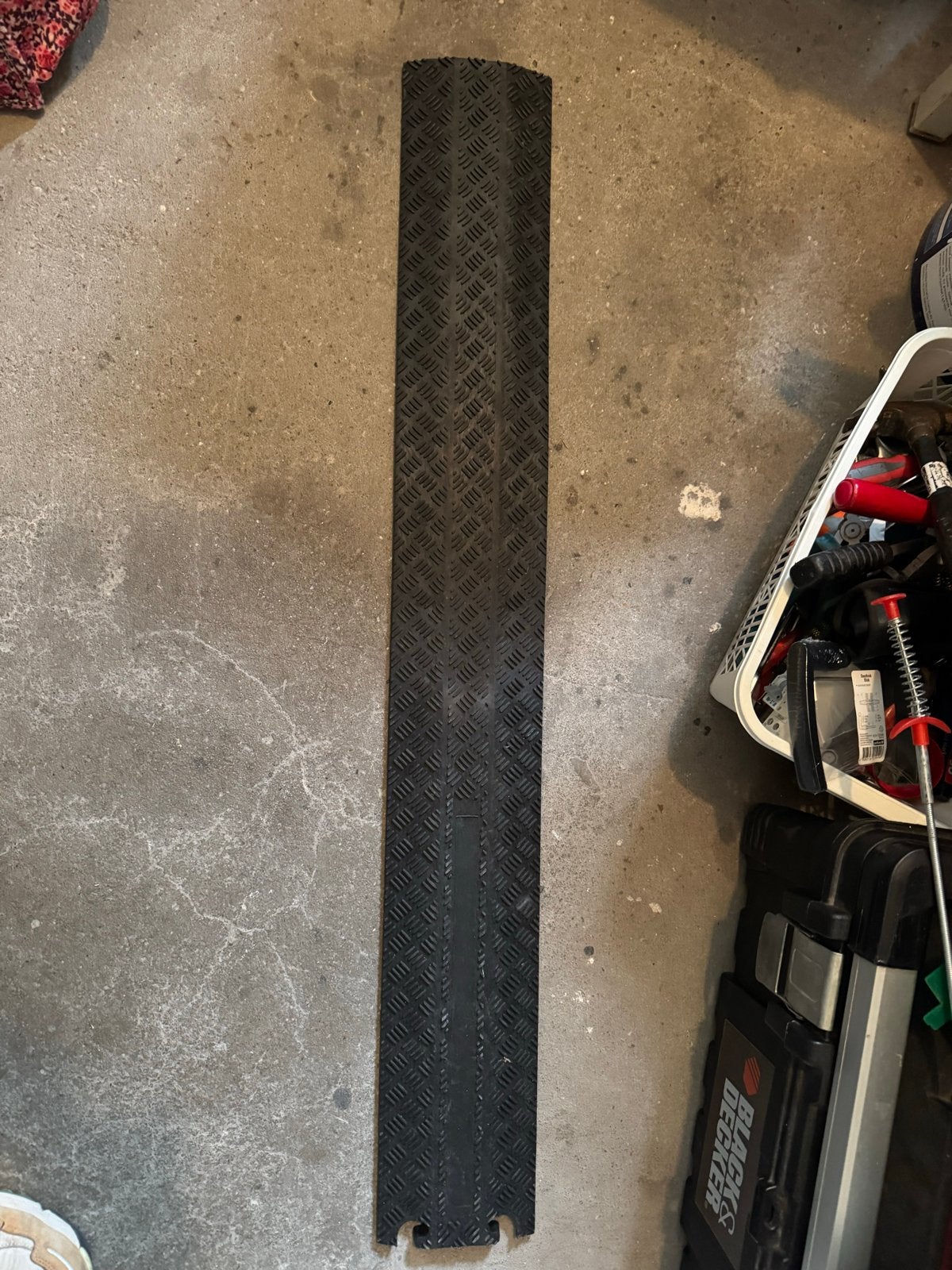 HBM Kabelbrug / Kabelgoot Zwart 100cm, Ophalen of Verzenden, Nieuw