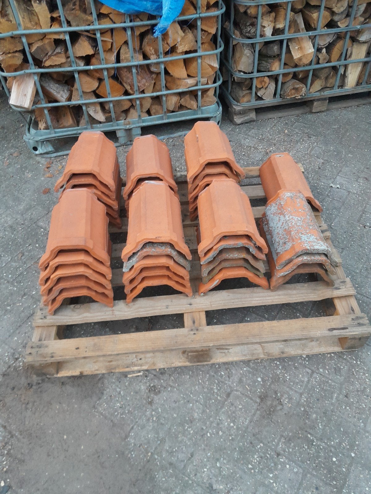 dak en nokpannen, Doe-het-zelf en Verbouw, Dakpannen en Dakbedekking, Ophalen, Steen of Klei, 15 m² of meer, Dakpannen