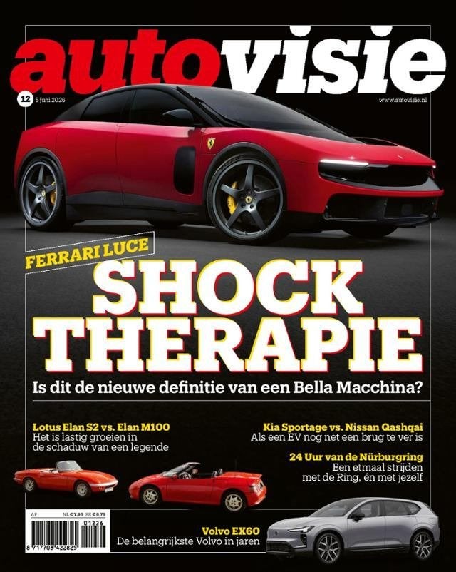 Autovisie 12 2026 : Lotus Elan - Alpine A390 GT - Mercedes, Ophalen of Verzenden, Gelezen, Algemeen