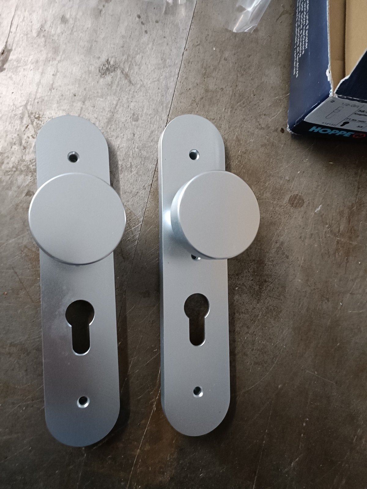 Knoplangschild., Doe-het-zelf en Verbouw, Hang- en Sluitwerk, Ophalen of Verzenden