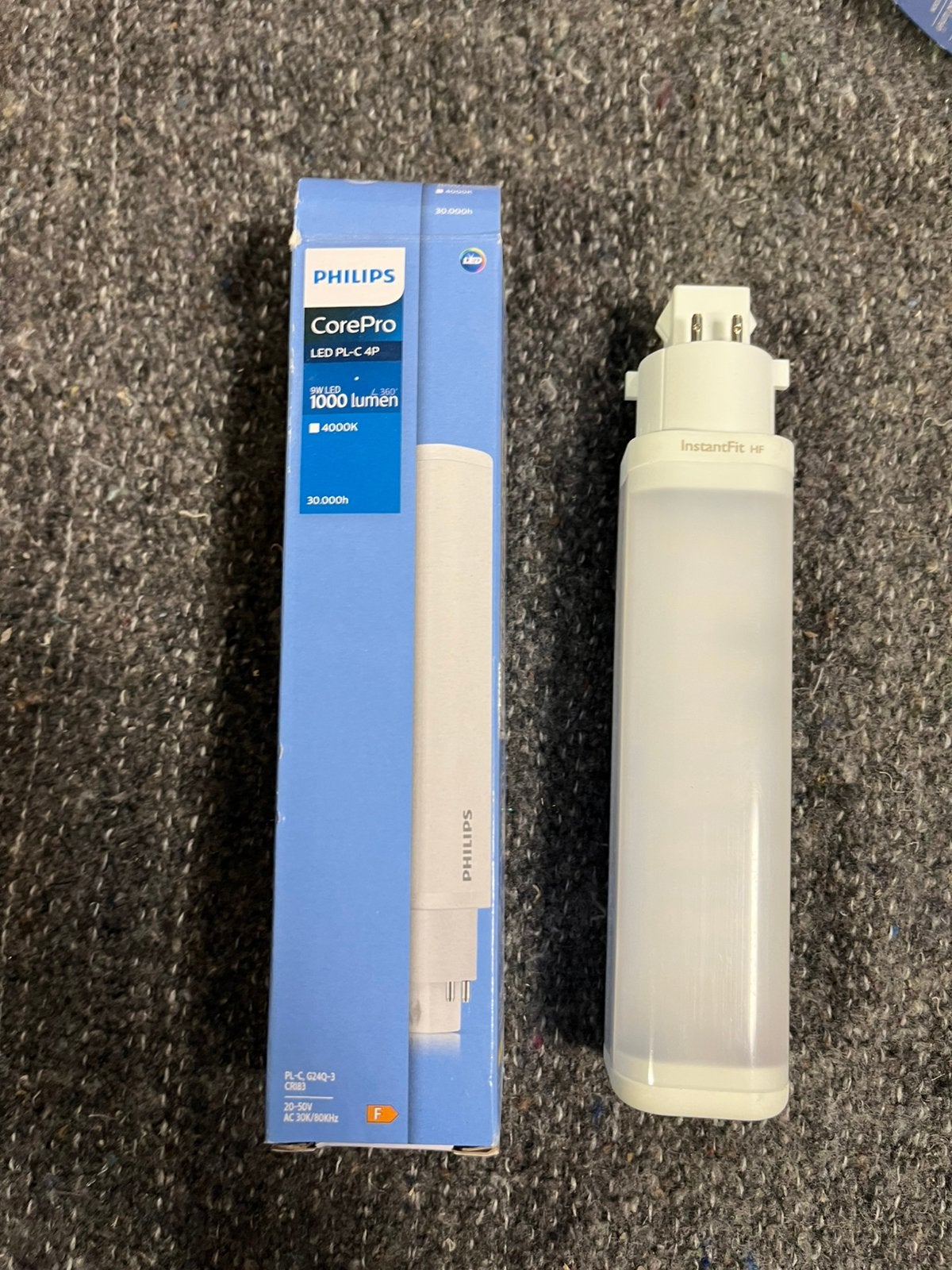 Philips corepro lampen LED, Ophalen of Verzenden, Zo goed als nieuw, E27 (groot), Led-lamp