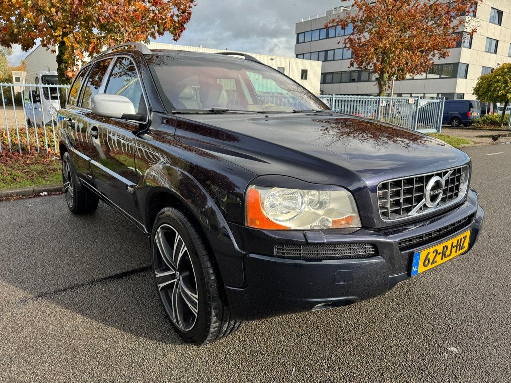 Volvo XC90 2.5 T Summum 7 persoon Navi Leder Memory Xenon YO, Automatische klimaatregeling, Gebruikt, Beige, Blauw