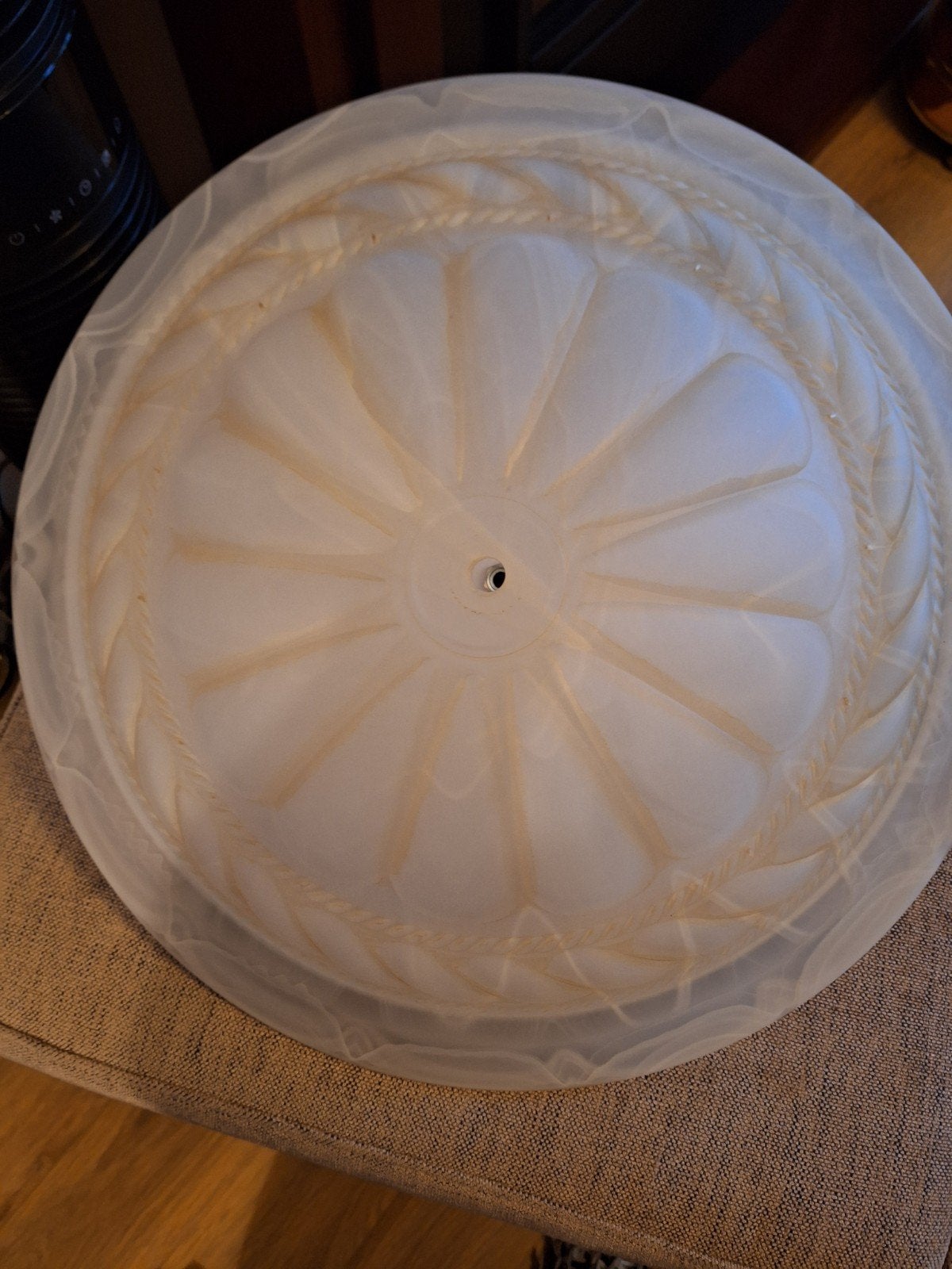 vintage lamp van Massieve, Ophalen of Verzenden, Zo goed als nieuw