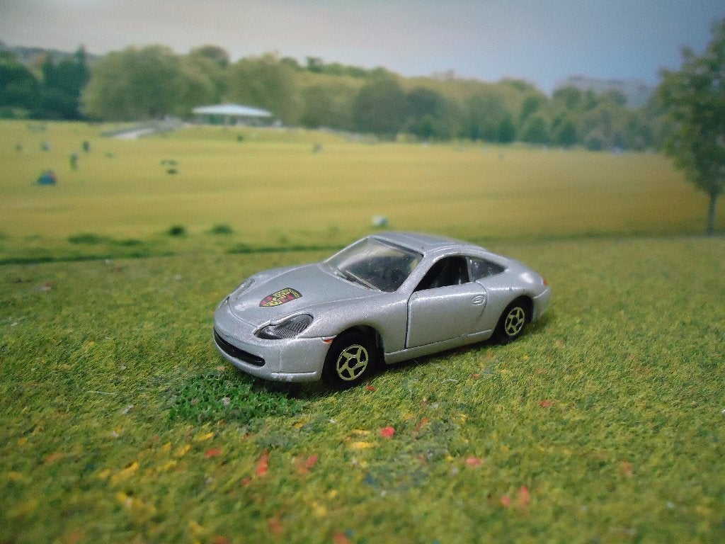 1:57 Porsche 996 911 - Majorette 209.1, Hobby en Vrije tijd, Modelauto's | Overige schalen, Ophalen of Verzenden, Gebruikt, Auto