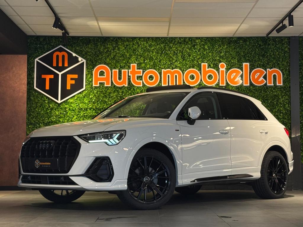 Audi Q3 40 TFSI QUATTRO S-LINE |B&O|PANO|MATRIX|Audi Exclusi, Automaat, Gebruikt, Wit, 14 km/l