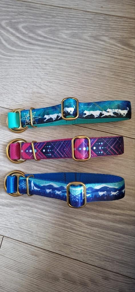 Verstelbare Halsband Hond INUA mooie prints! kennelhalsband, Dieren en Toebehoren, Ophalen, Nieuw