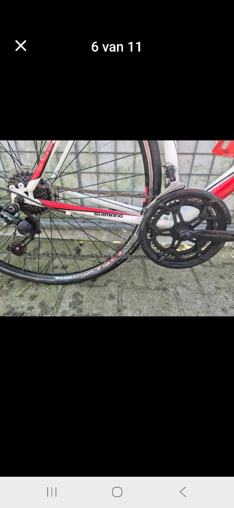 Race/wielrenners Fiets, Gebruikt, Velgrem, 61 tot 65 cm, Ophalen