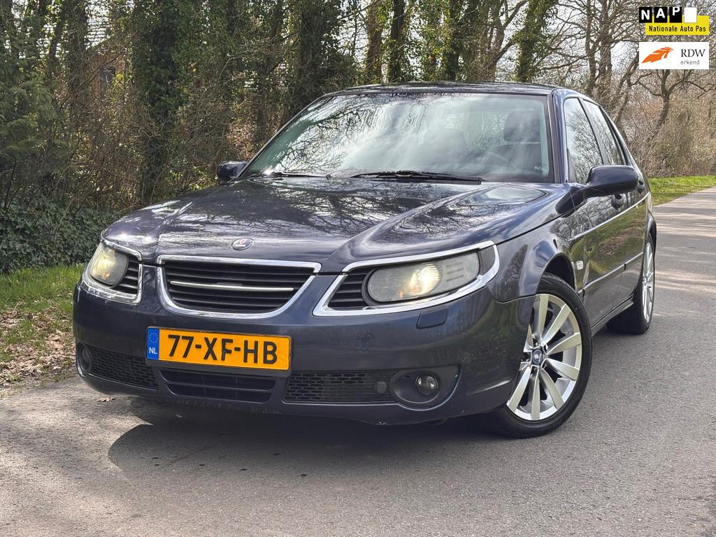 Saab 9-5 2.3t Arc | Cruise + Navi |, Auto's, Voorwielaandrijving, 4 cilinders, 2290 cc, Blauw