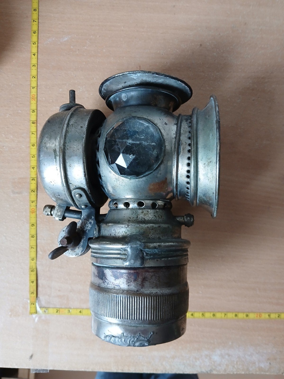 carbitlamp, Ophalen