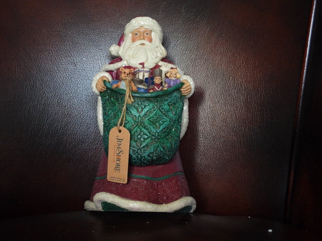 Jim Shore Sacks Full of FunSanta (4041113) - MIB - Retired, Diversen, Ophalen of Verzenden, Nieuw