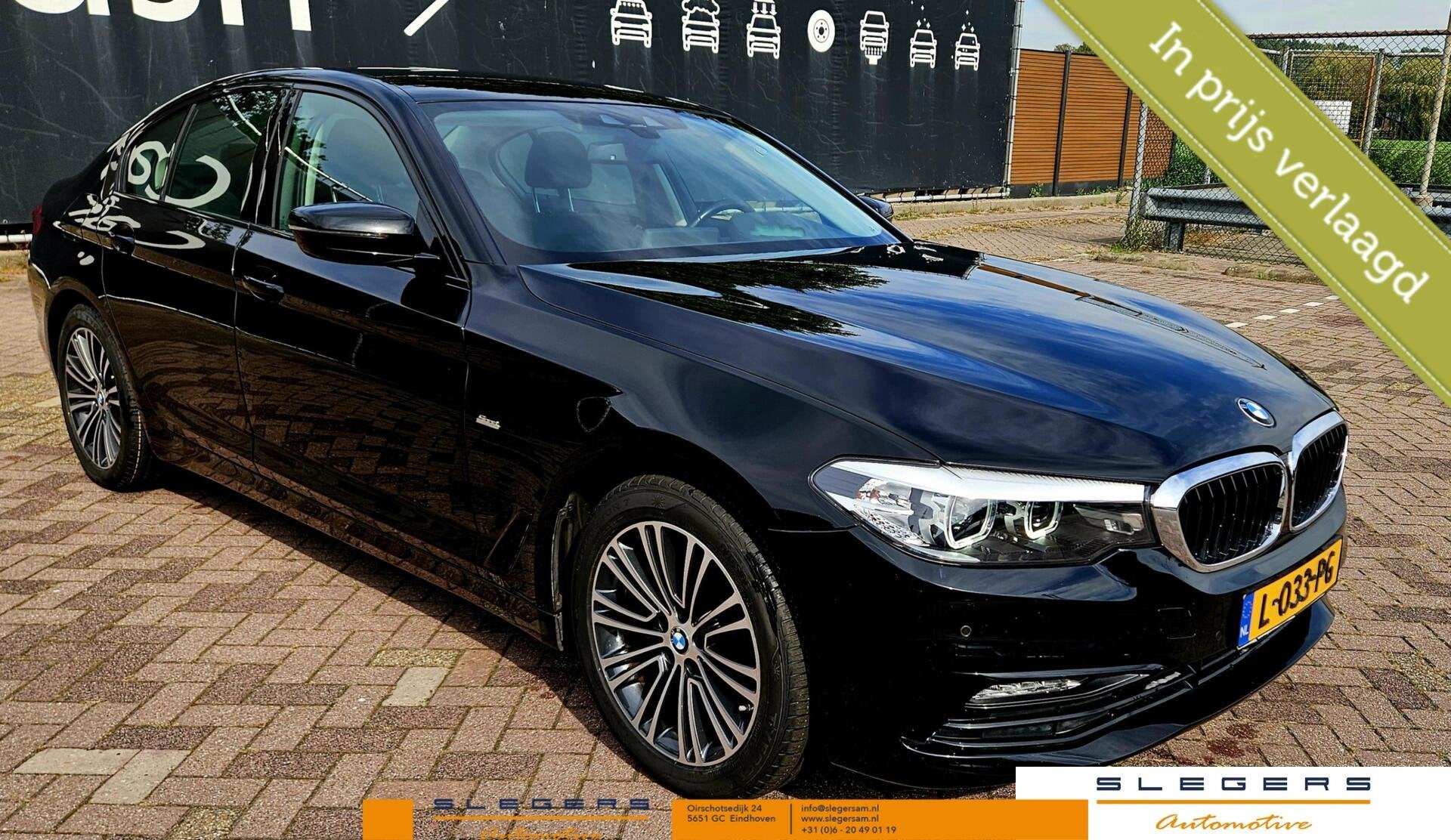 BMW 5-serie 520i High Executive M Sport lLine met nieuwe APK, 1998 cc, Achterwielaandrijving, Gebruikt, 4 cilinders