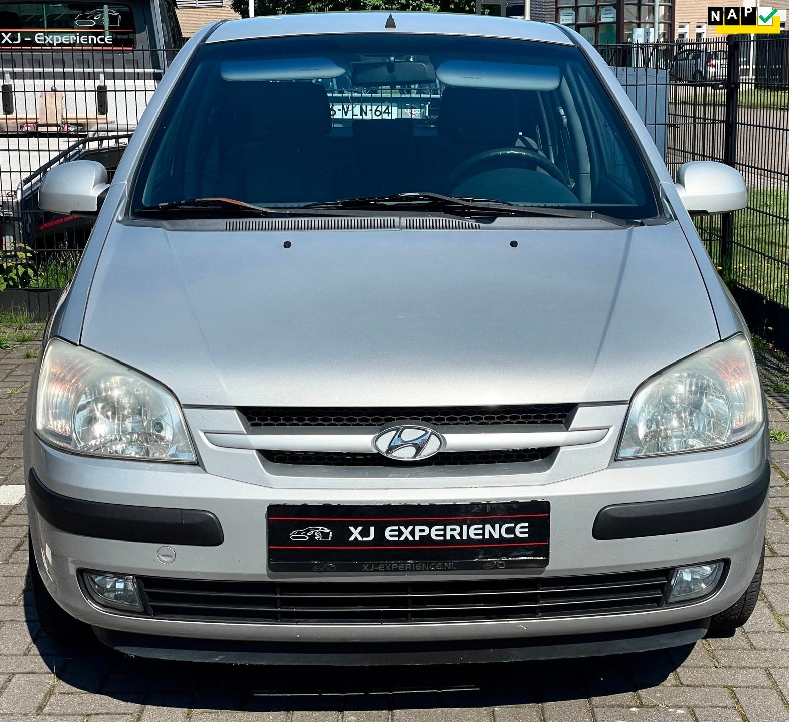Hyundai Getz 1.3i GLS AIRCO 5deurs elc rammen NAP, Auto's, Hyundai, Voorwielaandrijving, Zwart, 4 cilinders, 82 pk