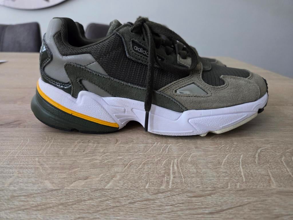 Adidas Torsion Groen (maat 39 1/3) - nauwelijks gedragen, Adidas, Ophalen of Verzenden, Groen, Sneakers of Gympen