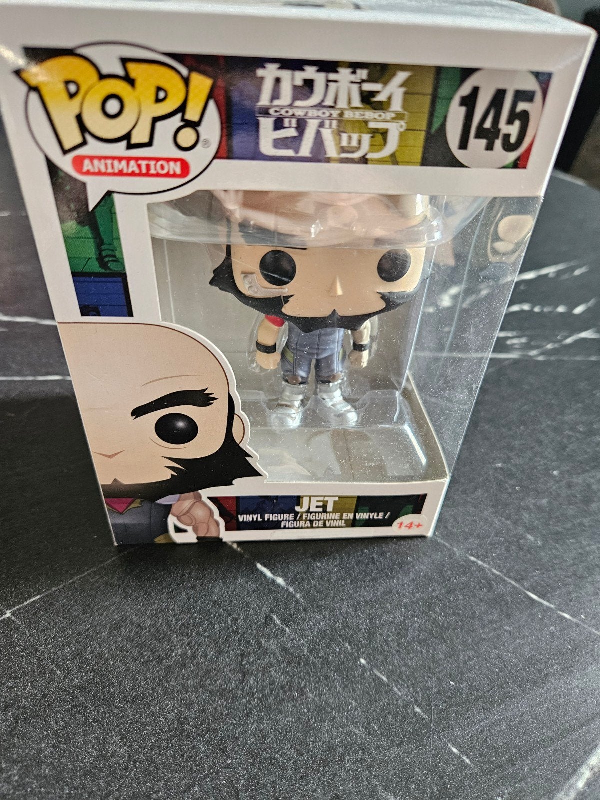 Funko Pop! Animation: Cowboy Bebop - Jet (145), Ophalen of Verzenden, Zo goed als nieuw