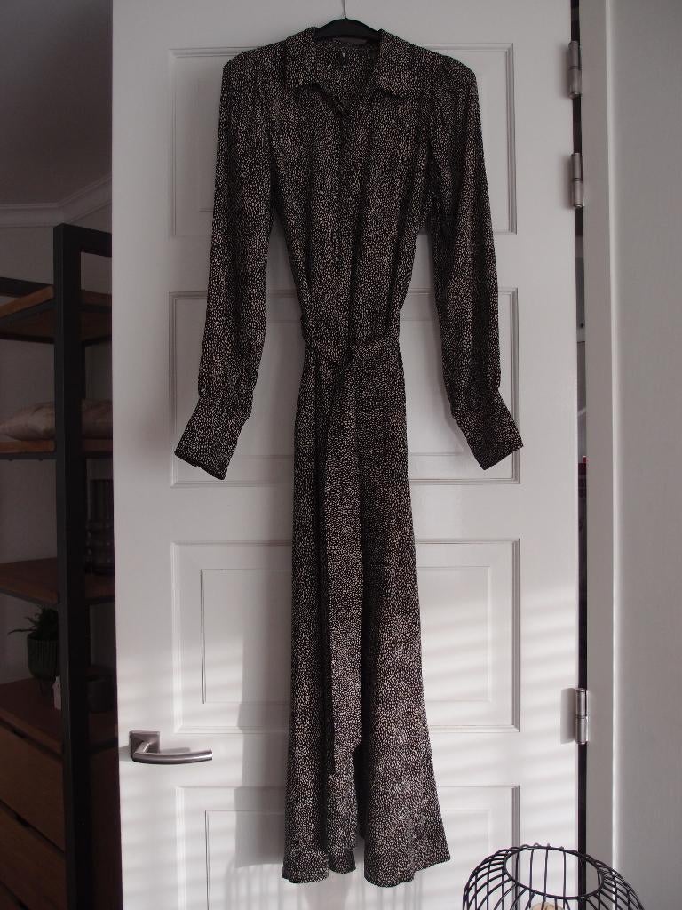 Mooie Shoeby Eksept dames meisjes blouse jurk knoopkoord L, Bruin, Maat 42/44 (L), Ophalen of Verzenden, Zo goed als nieuw