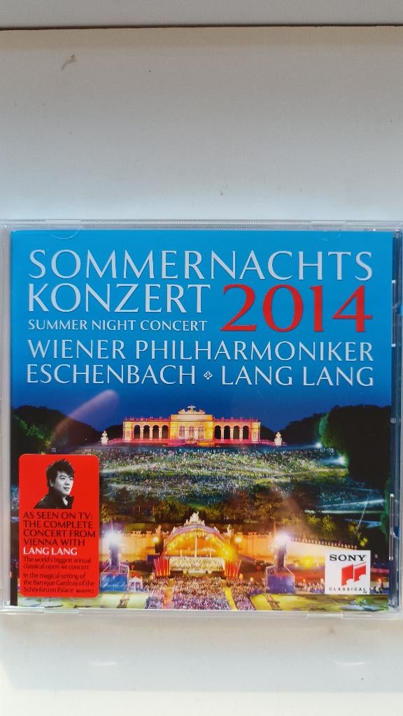 Zomernachtconcert 2014- Wiener Philharmoniker - Lang Lang, Ophalen of Verzenden, Romantiek, Zo goed als nieuw, Orkest of Ballet