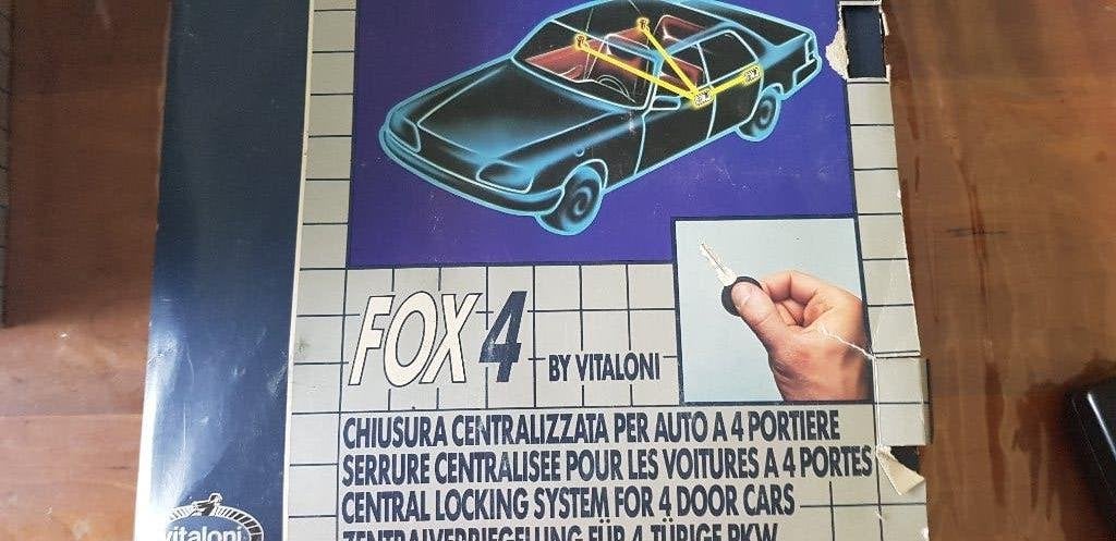 Vitaloni vintage FOX4 central doorlock, Auto-onderdelen, Ophalen of Verzenden, Nieuw, Universele onderdelen