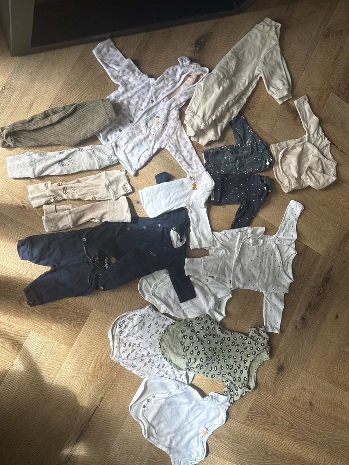 Babykleding pakket maat 50-56: Rompers, pakjes, broekjes, Ophalen of Verzenden, Gebruikt, Jongetje