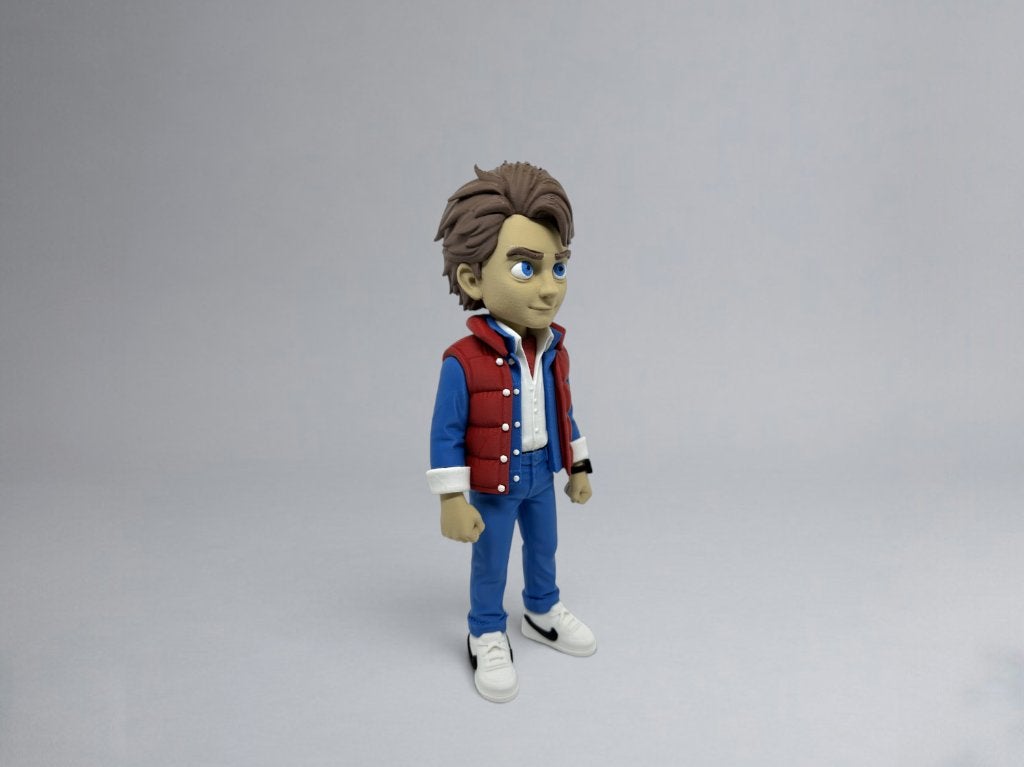 Marty McFly – Back to the Future Hero Figurine – 30 cm, Ophalen of Verzenden, Nieuw, Mens