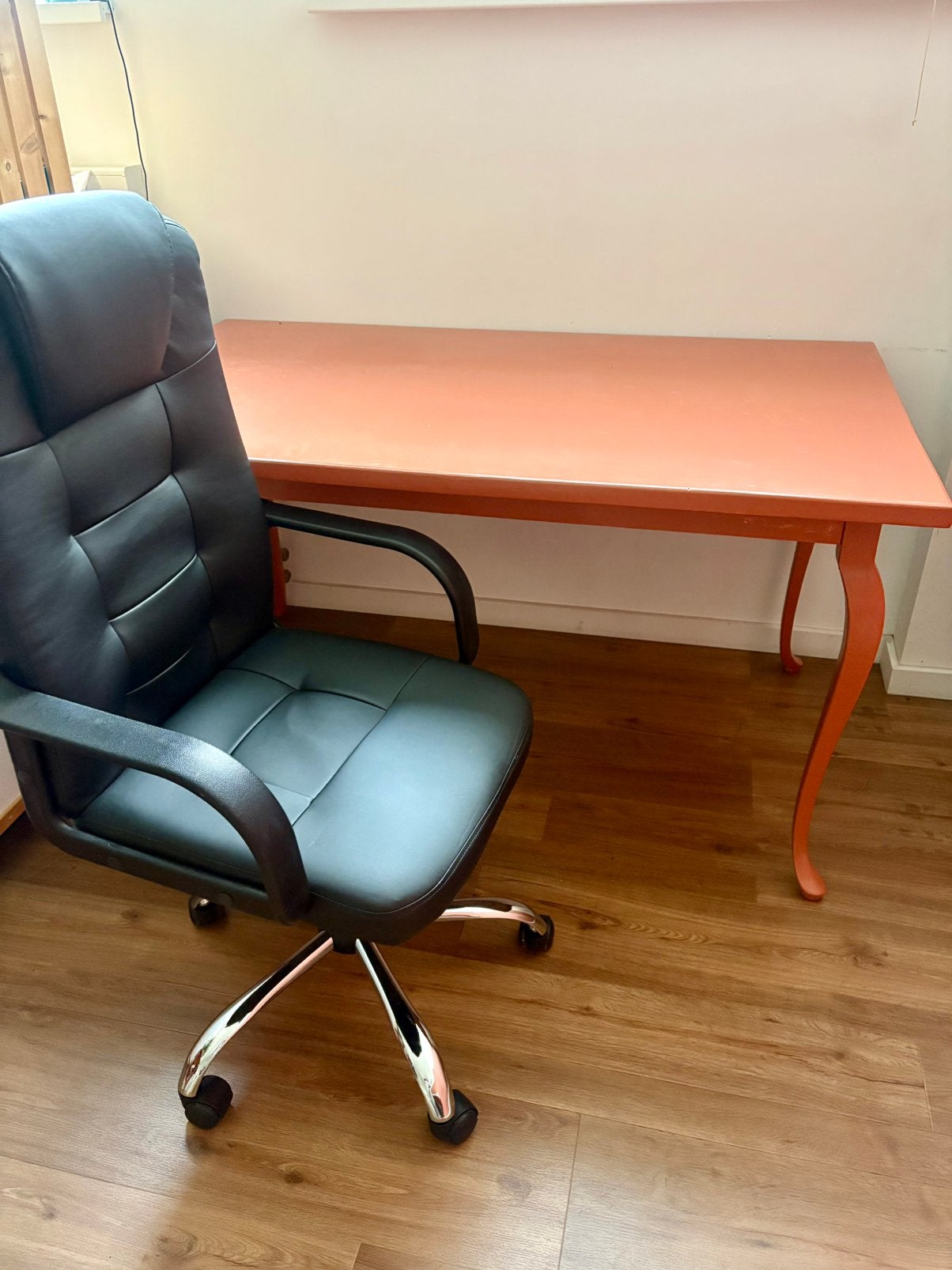 Bureau of eettafel incl bureaustoel, Ophalen, Gebruikt, 50 tot 100 cm, Vier personen