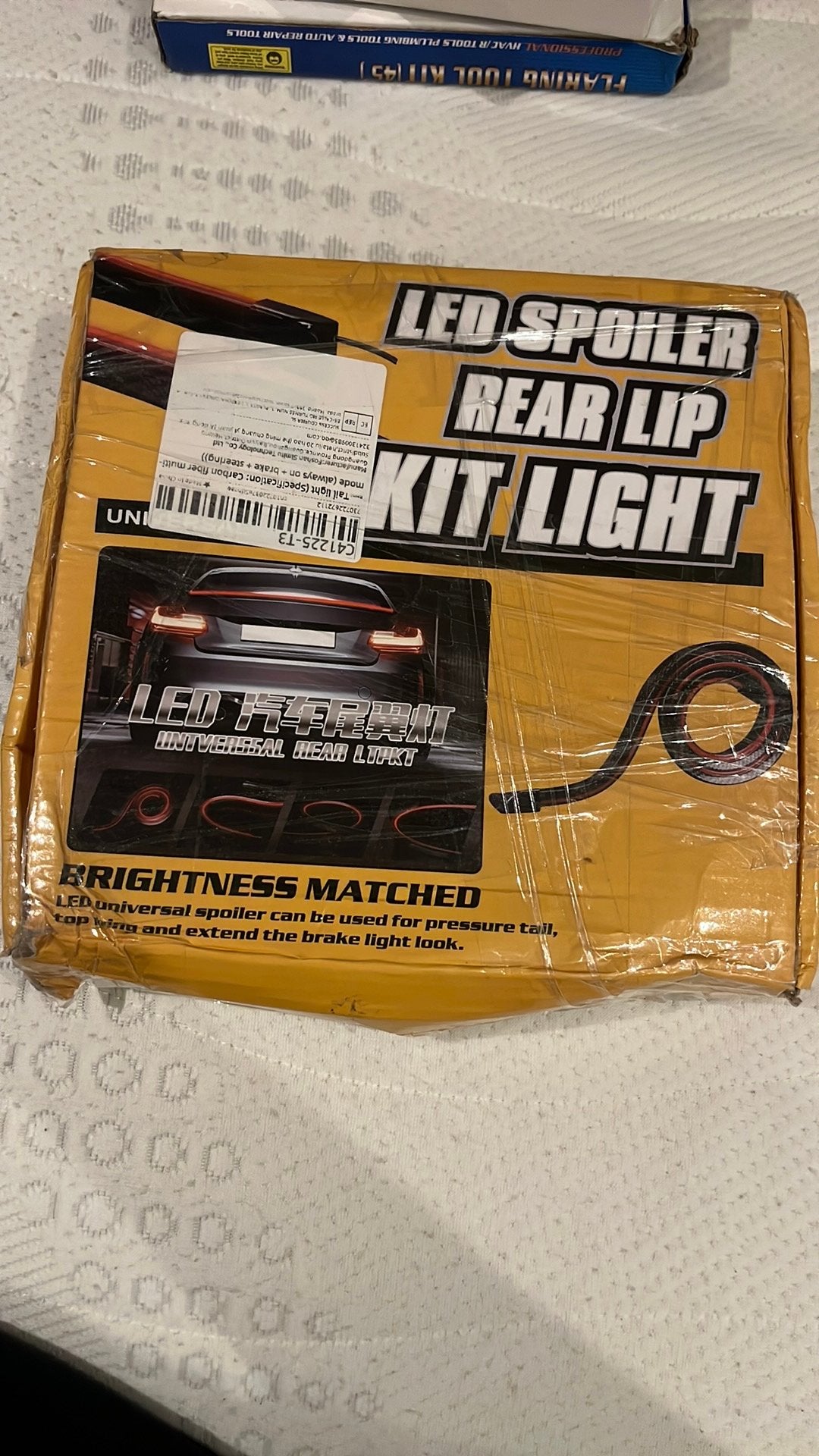 Led spoiler lip kit, Ophalen of Verzenden, Zo goed als nieuw