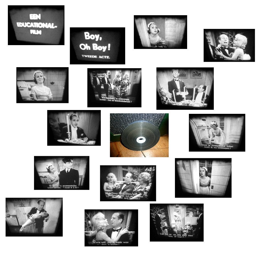 16mm film Boy, Oh Boy! - 1936 Bert Lahr silent, Ophalen of Verzenden, 16mm film