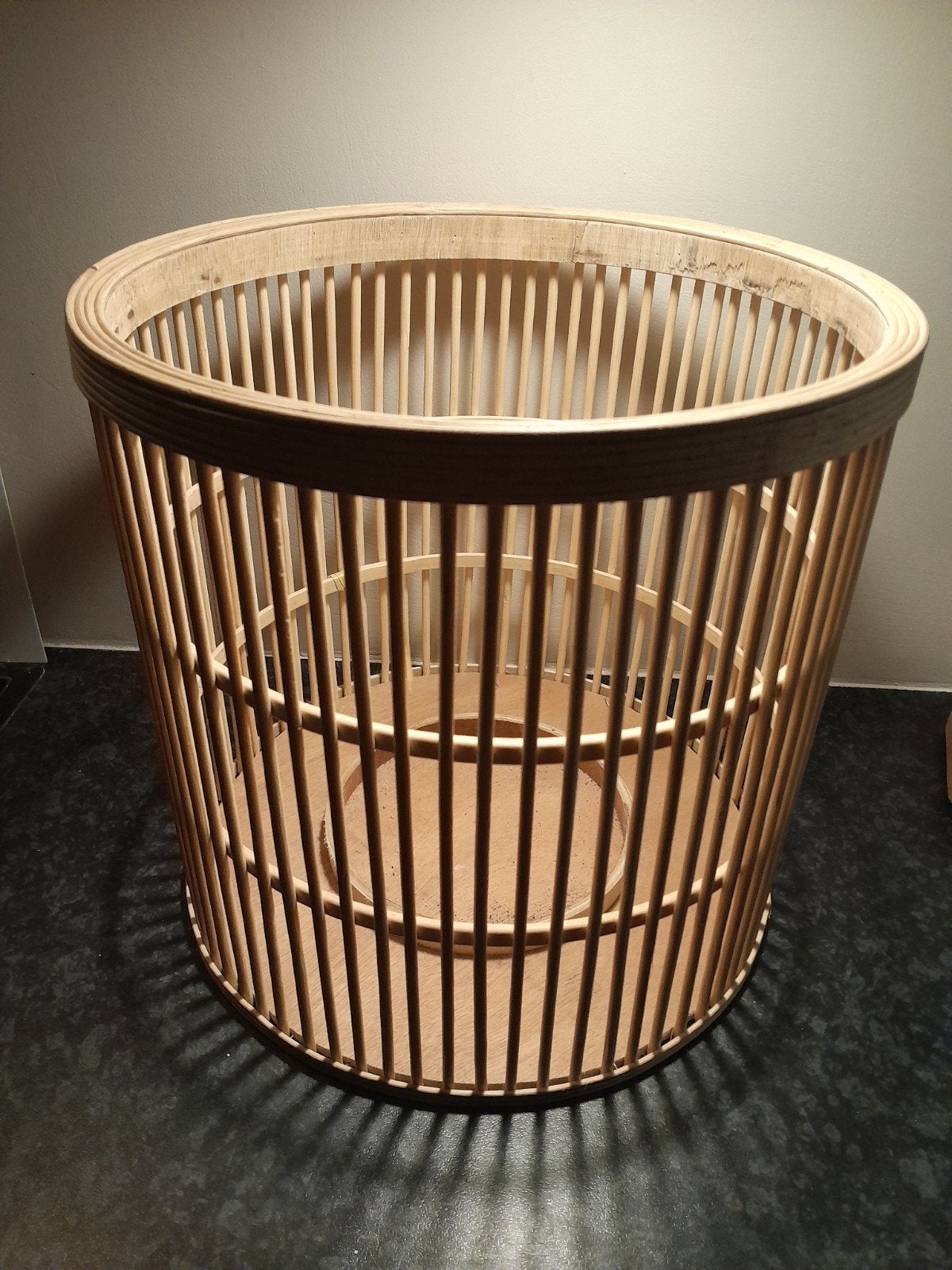 Houten windlicht, Ophalen of Verzenden, Hout, Windlicht