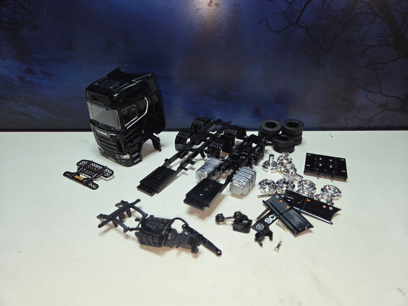 Tekno Scania NG onderdelen, Hobby en Vrije tijd, Modelauto's | 1:50, Jobo.models@gmail.com, Ophalen of Verzenden, Tekno, Jobo-models