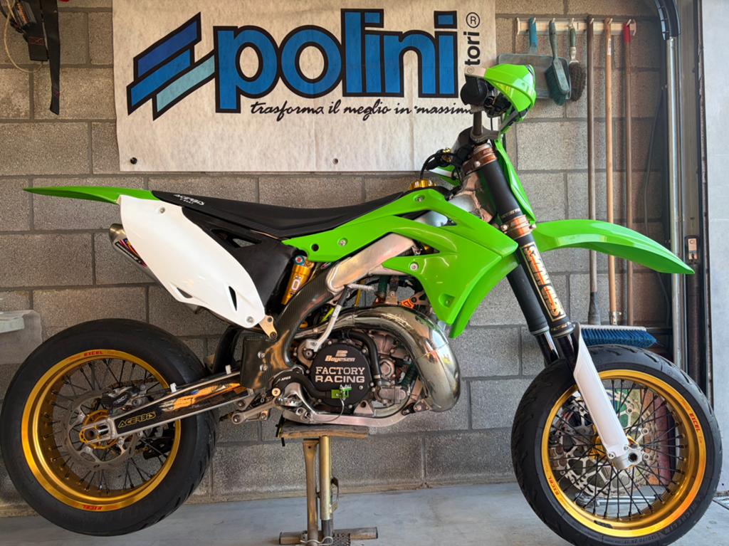 Kawasaki kx250, Ophalen
