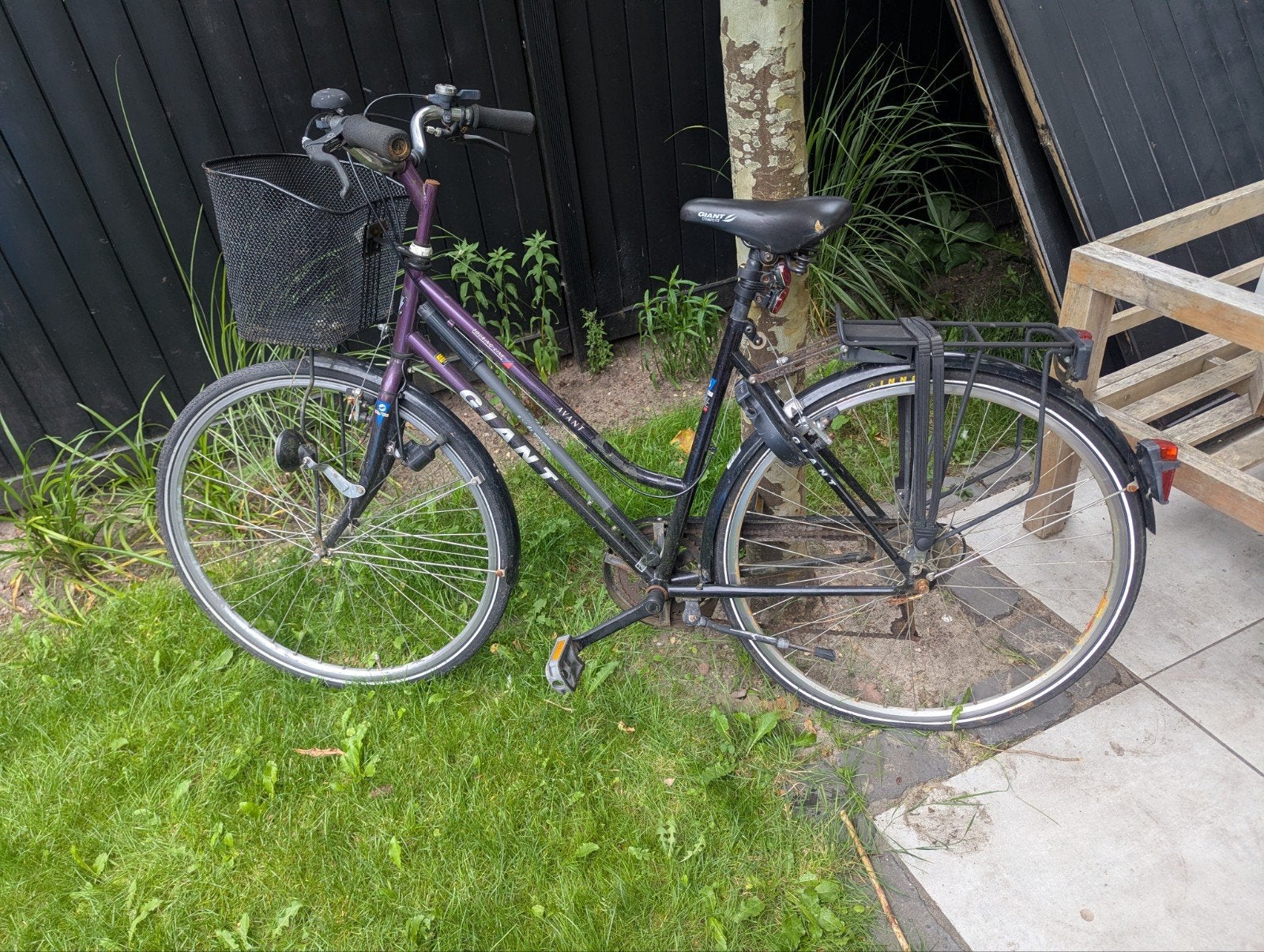 Giant damesfiets, Fietsen en Brommers, Ophalen, Gebruikt, Giant, Versnellingen