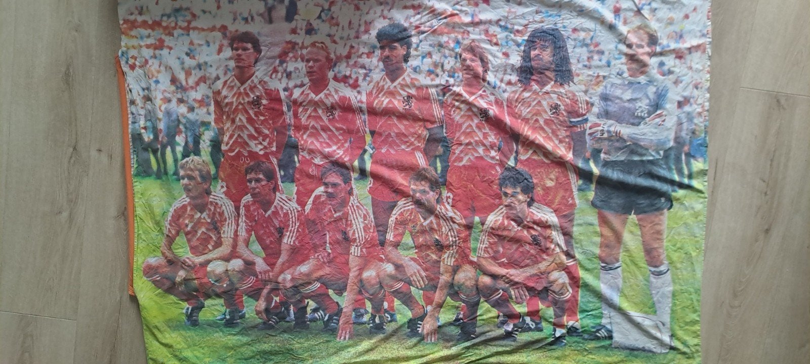 Dekbed overtek NL elftal 1988, Verzamelen, Sportartikelen en Voetbal, Ophalen of Verzenden, Overige binnenlandse clubs