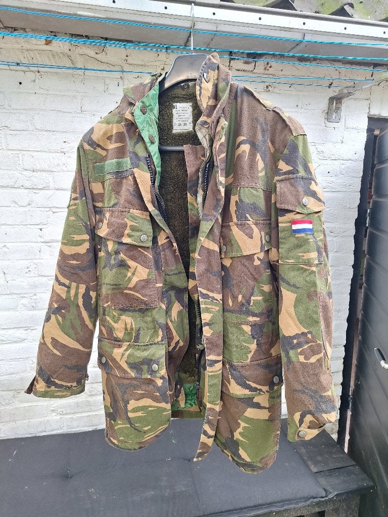 KL legerjas camouflage XL, Ophalen of Verzenden, Landmacht, Nederland, Kleding of Schoenen