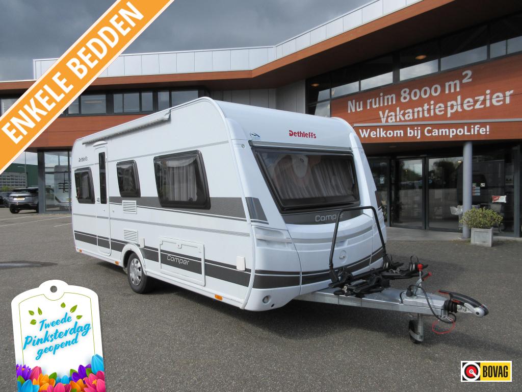 Dethleffs Camper 470 ER kompleet mover en thule luifel, Caravans en Kamperen, Caravans, Schokbreker, Dethleffs, Overige typen