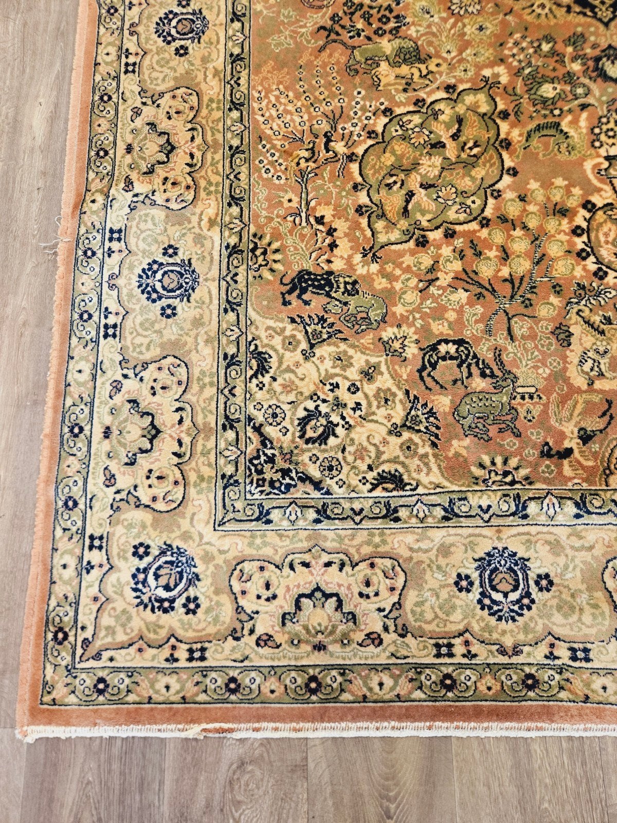 Perzisch Tapijt. Prachtige kleuren en patronen! 250 x 350, Huis en Inrichting, Stoffering | Tapijten en Kleden, Perzisch, Groen