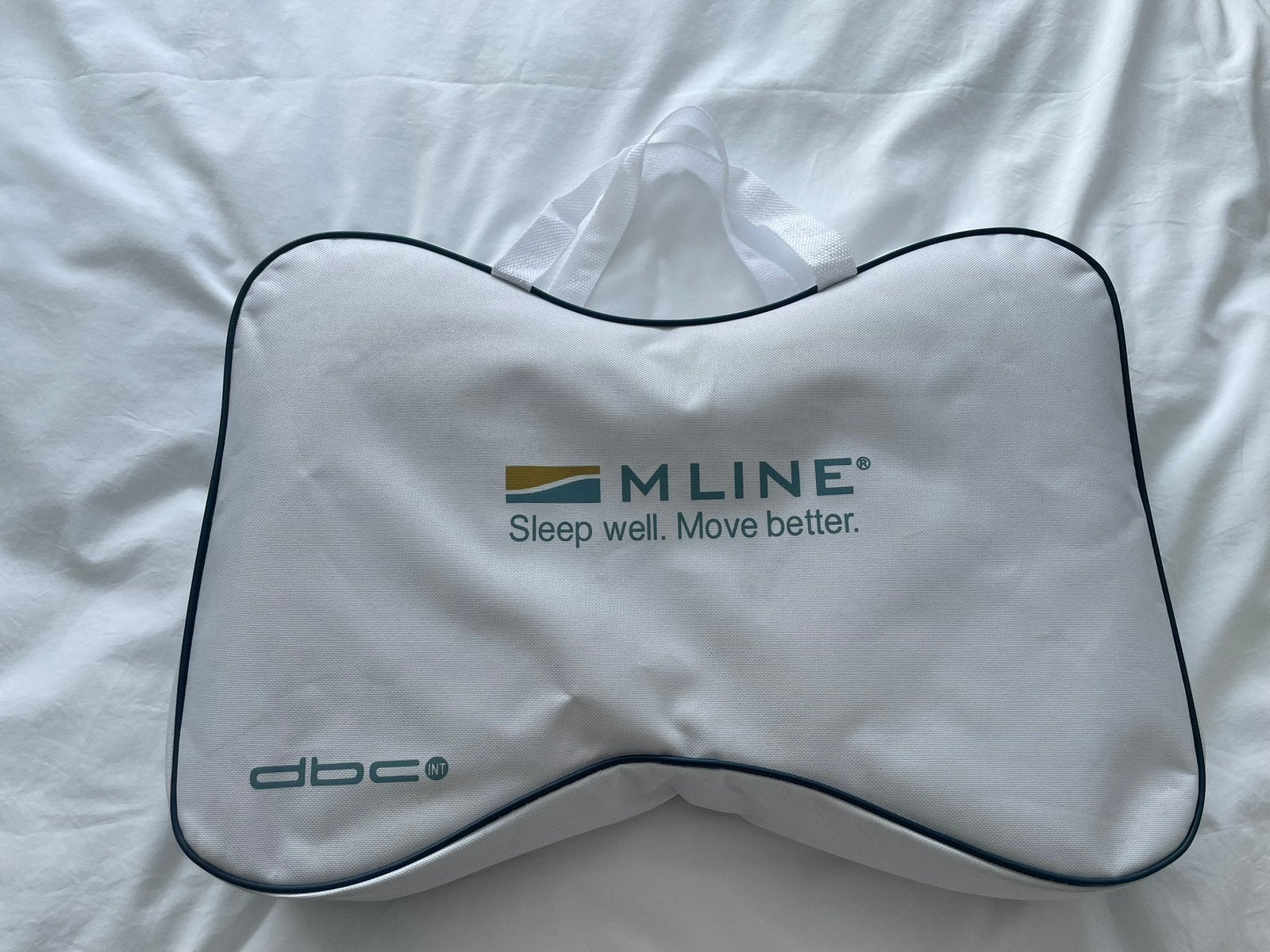 M line Atlatic Pillow, Eenpersoons, Wit, Ademend, Ophalen of Verzenden