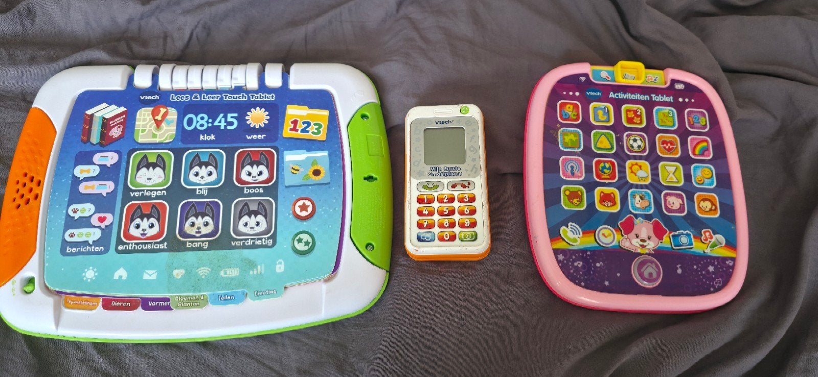 VTech speelgoed tablets en telefoon, Ophalen of Verzenden, Zo goed als nieuw, Overige typen