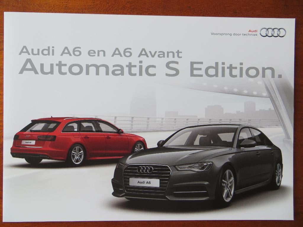 Audi A6 en A6 Avant Automatic S Edition (jan. 2015), Ophalen of Verzenden, Nieuw, Audi