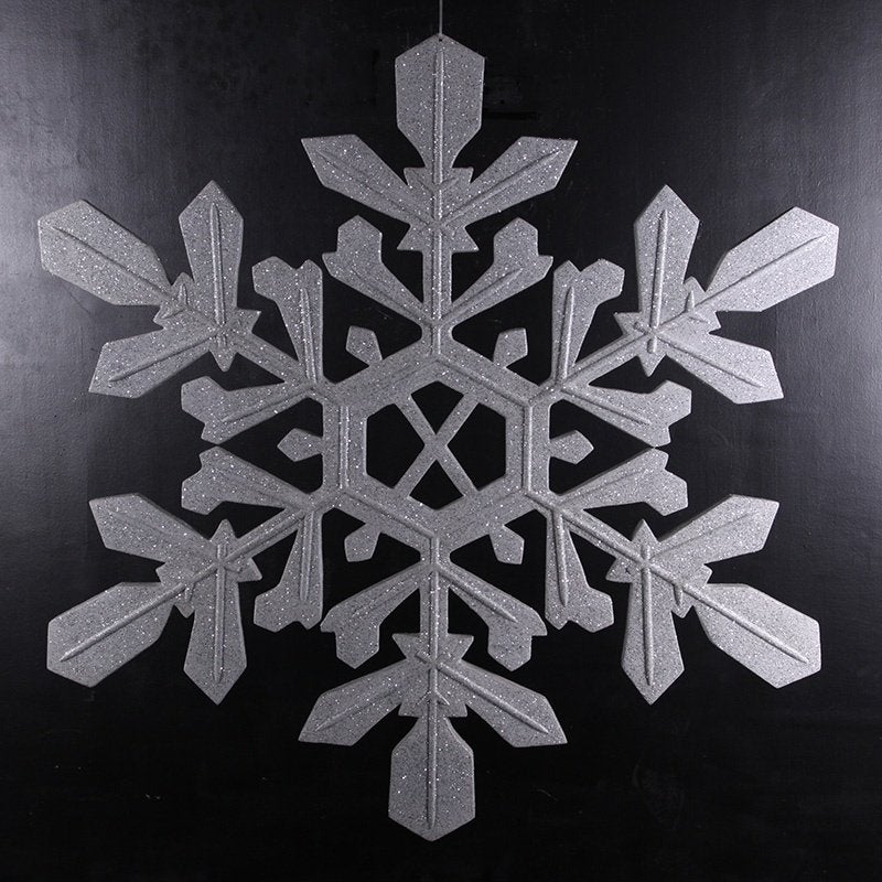 Snowflake 100 cm – Sneeuwvlok polyester, Ophalen, HorecaBeelden, Nieuw, HorecaBeelden