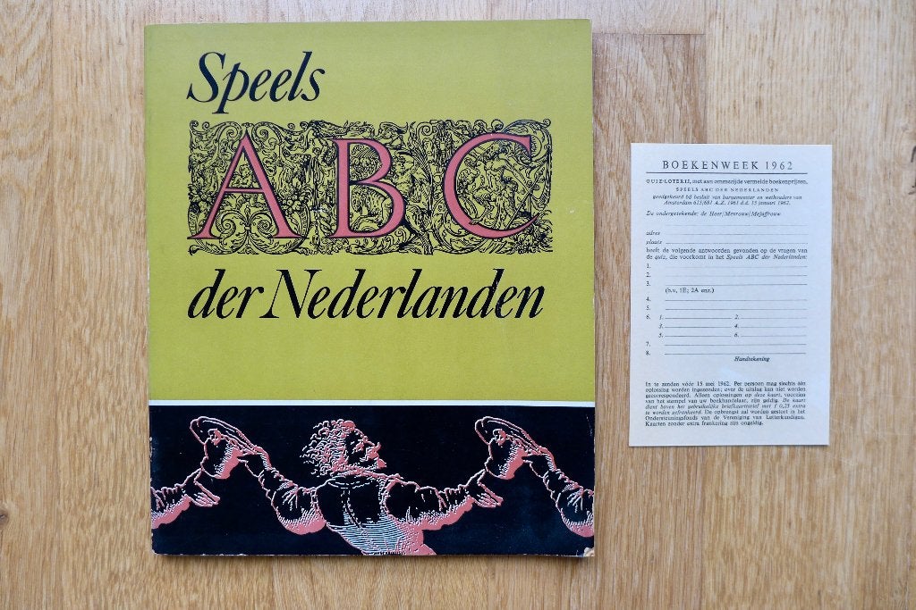 Speels ABC der Nederlanden - Boekenweek 1962, Ophalen of Verzenden, Gelezen, Diverse auteurs