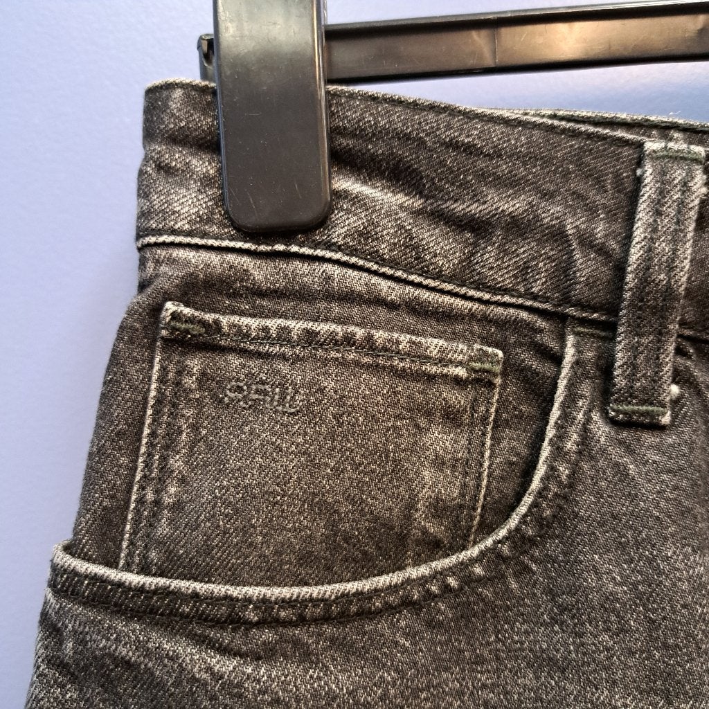 G-Star denim zwart grijze rok spijkerrok 3301 skirt 32 47124, Maat 38/40 (M), Verzenden, ., Zwart