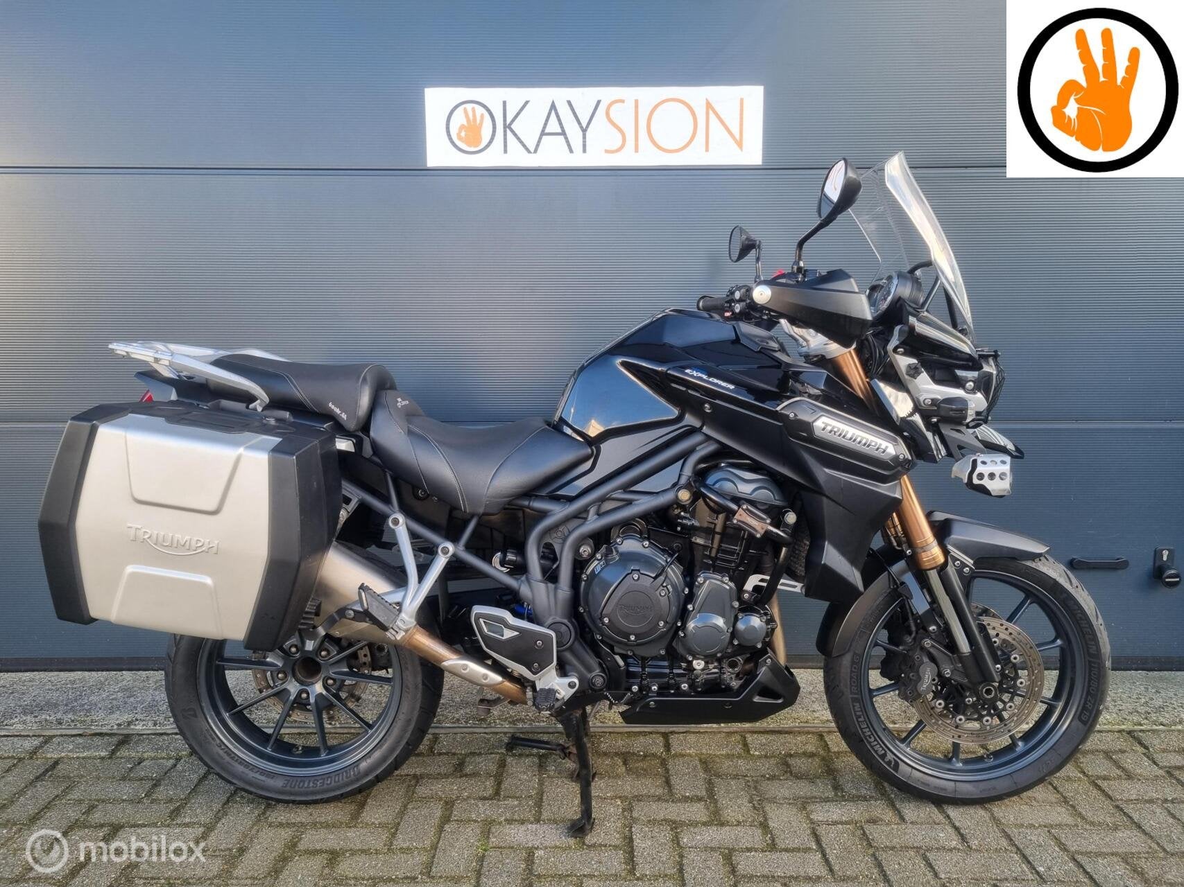 Mooie Triumph Tiger 1200 Explorer ABS (bj 2012), 1215 cc, Meer dan 35 kW, Toermotor, ABS