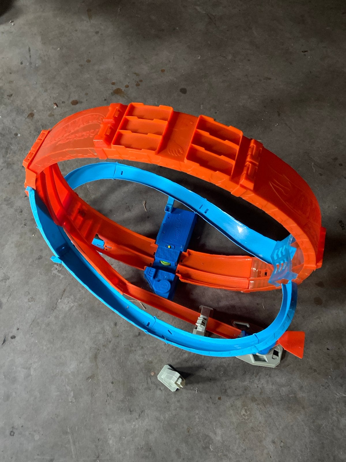 Hot Wheels racebaan met looping, Kinderen en Baby's, Ophalen of Verzenden, Met looping, Racebaan, Gebruikt