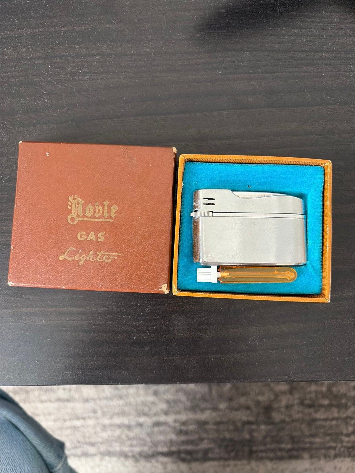 Hoble Gas Aansteker in originele doos, Verzamelen, Ophalen of Verzenden, Gebruikt, Aansteker