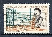 Frans West Afrika Occidentale 1953 M64 gest., Ophalen of Verzenden, Overige landen, Gestempeld