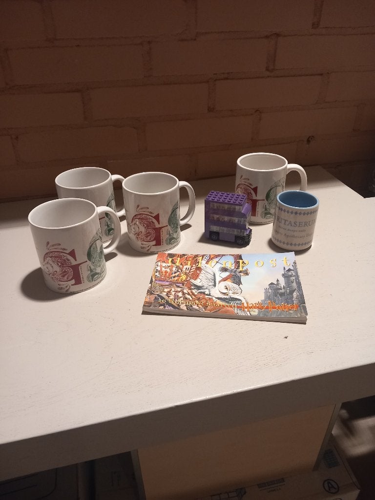 Harry Potter mokken en meer., Verzamelen, Harry Potter, Ophalen of Verzenden, Zo goed als nieuw, Gebruiksvoorwerp