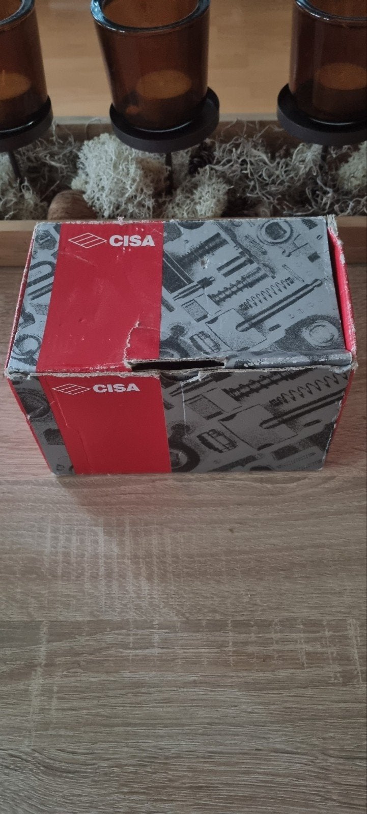 Cisa oplegslot, Ophalen, Zo goed als nieuw, Slot