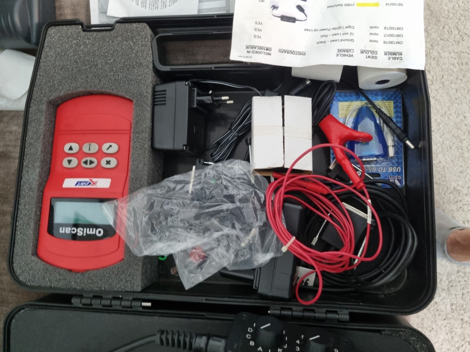 OMITEC OMISCAN XPART DIAGNOSE APPARAAT SCANNER EOBD PRE OBD, Ophalen of Verzenden, Nieuw